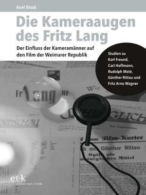 cover image of Die Kameraaugen des Fritz Lang